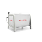 Astoria AB200 Espresso Machine 1 Group White Side Rear