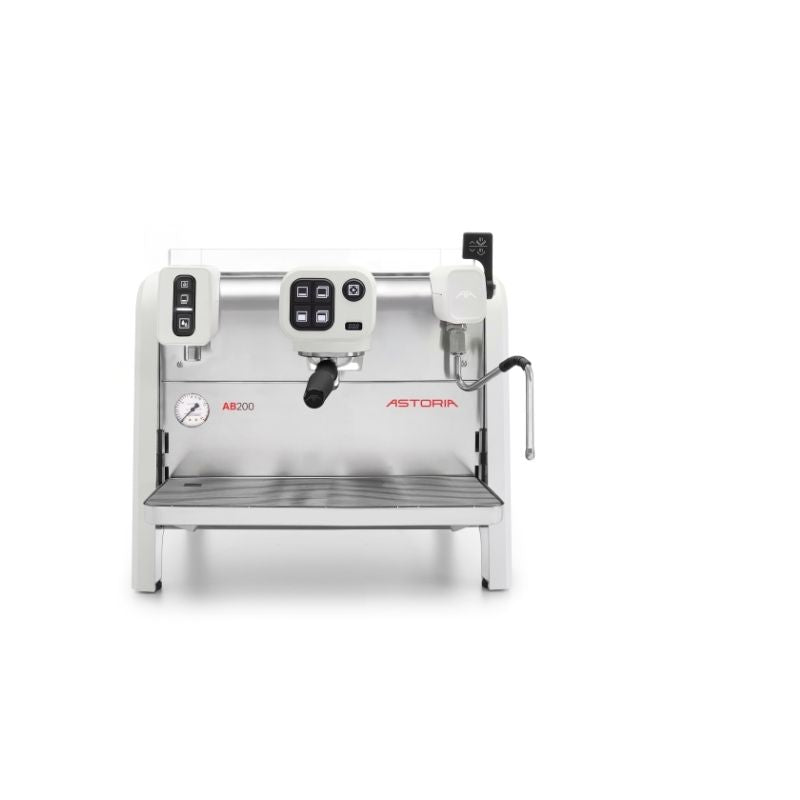 Astoria AB200 Espresso Machine 1 Group White Front
