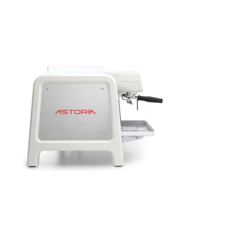 Astoria AB200 Espresso Machine 1 Group White Left