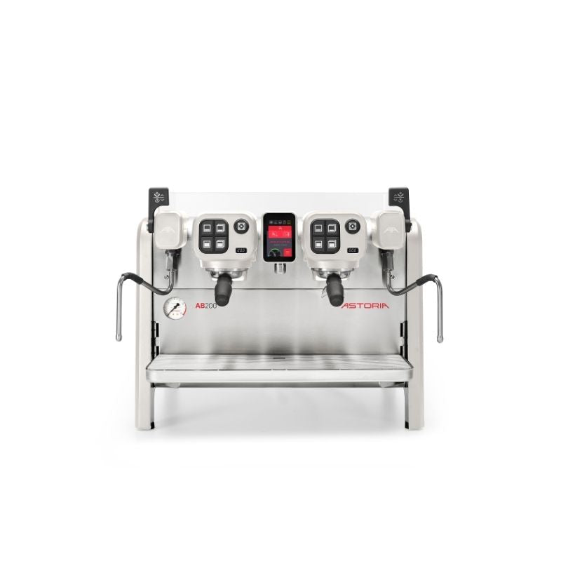 Astoria AB200 Espresso Machine 2 Group White Front