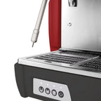 Close-up of Astoria Plus4You Advantage MB commercial espresso machine steam wand