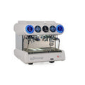 Front of La Spaziale S21 Spazio espresso machine on white background