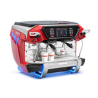 Front of red La Spaziale S50 3.0 TA 2 Group on a white background